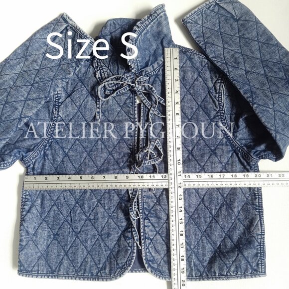 H&M Blue Quilted Jacket - Picture 8 of 8